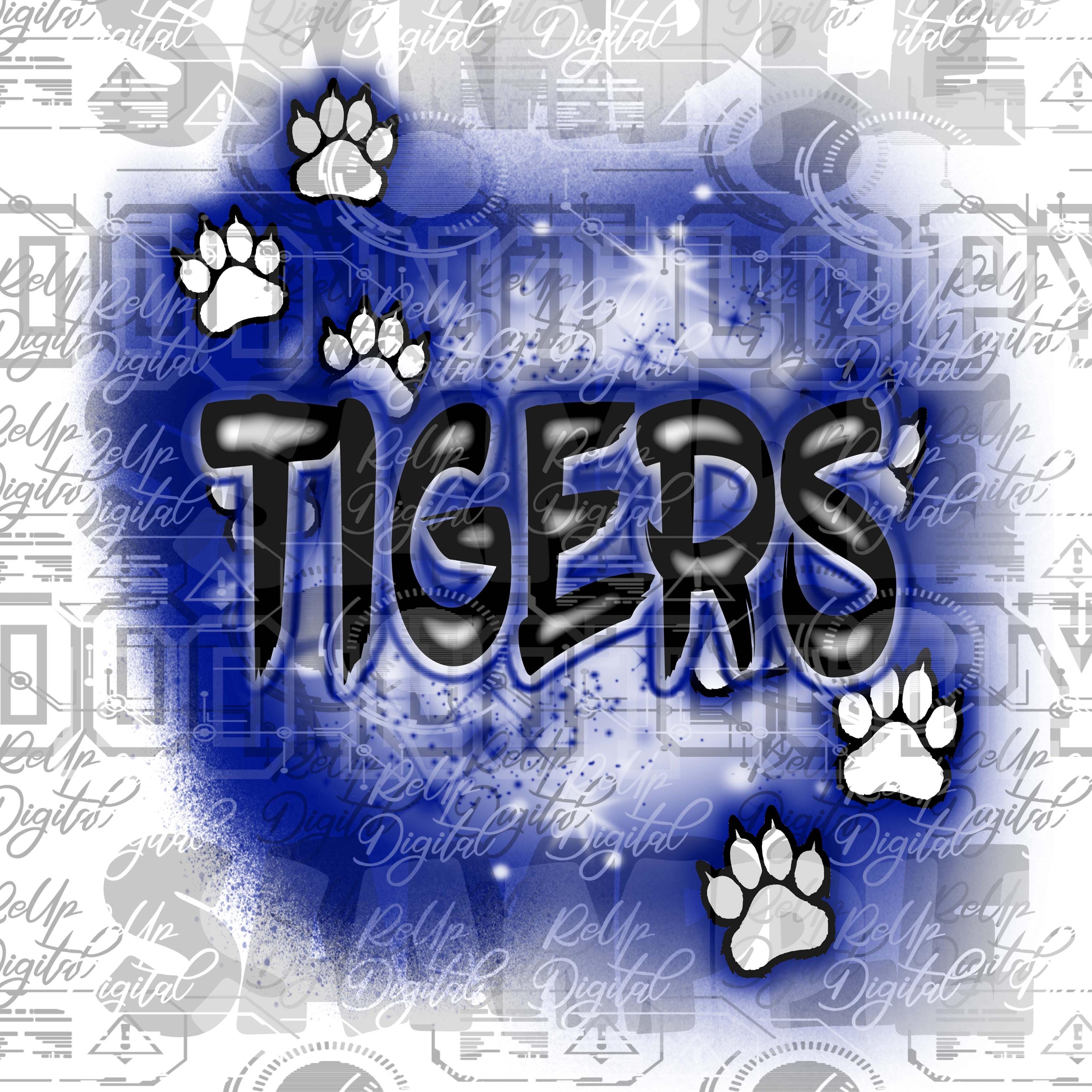 Tiger,hbcu,bootleg Png,|any Team| ,sublimationairbrush Png (THIS is Not ...