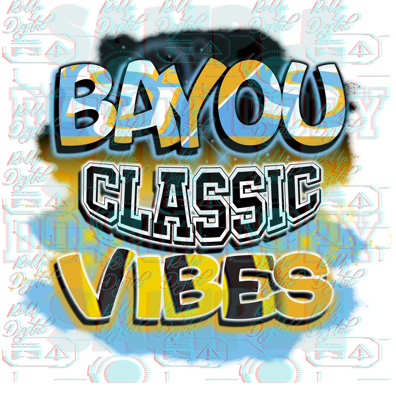 Bayou Classic Png su Vs Gsu sublimation Airbrush Png THIS Etsy