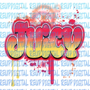 Juicy Airbrush|Airbrush png|Digital Airbrush|Sublimation|Luftpinsel png |Airbrush|Airbrush Hintergrund