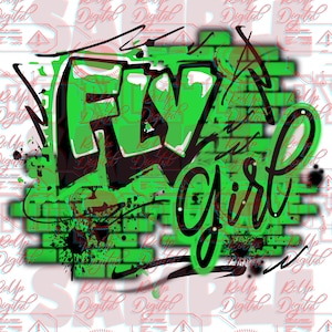 Airbrush Bootleg png,fly girl| png|graffiti DTF