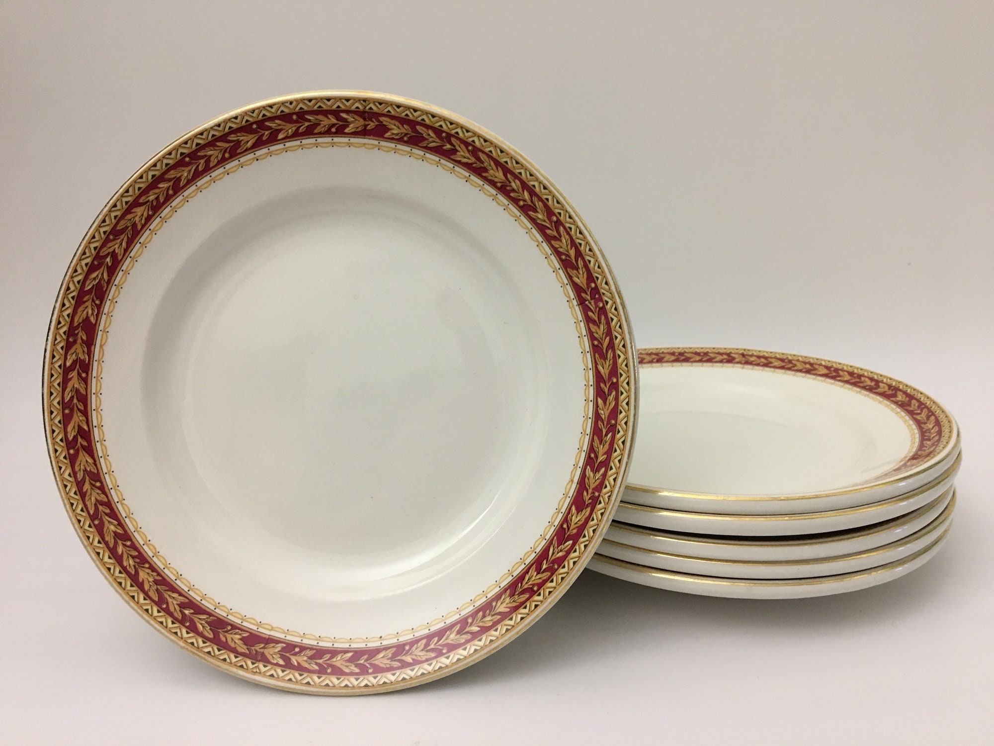 6 Assiettes à Dessert Britamic Lifelong Ironstone England