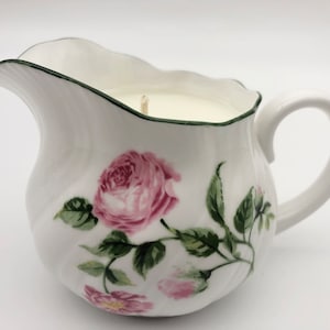 Candele “lattiera” per una decorazione shabby chic