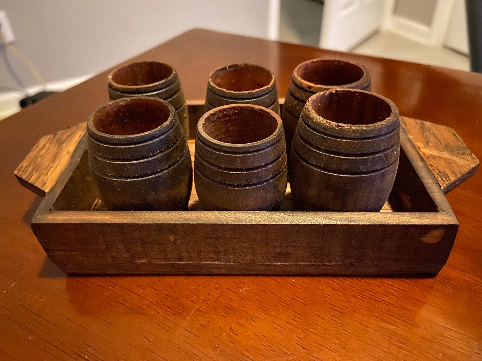 Mini Shot glasses hand made .5oz each | Etsy