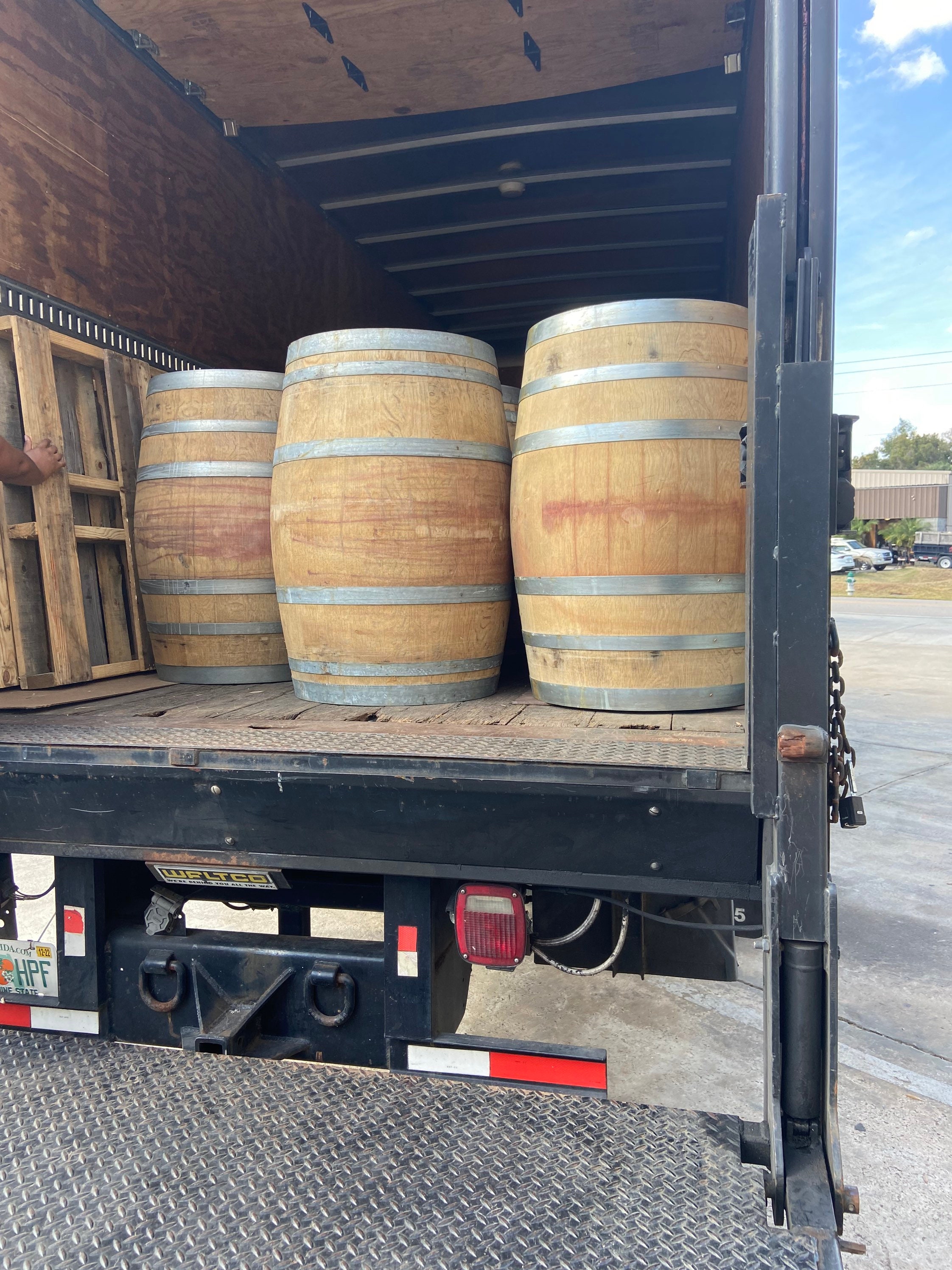 Wine Barrel 34 or 37 59 Gallons Etsy