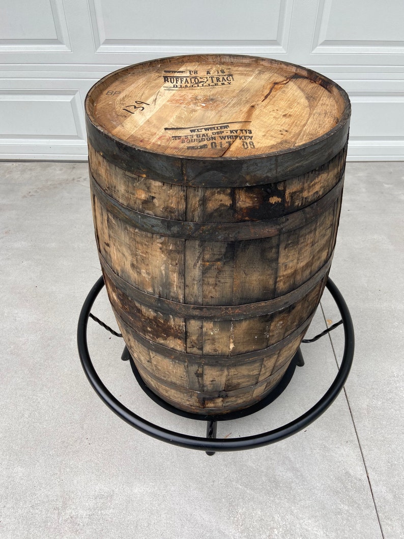 Whiskey Whisky Bourbon or Wine Barrel Foot Rail 1 Pc Rest Etsy