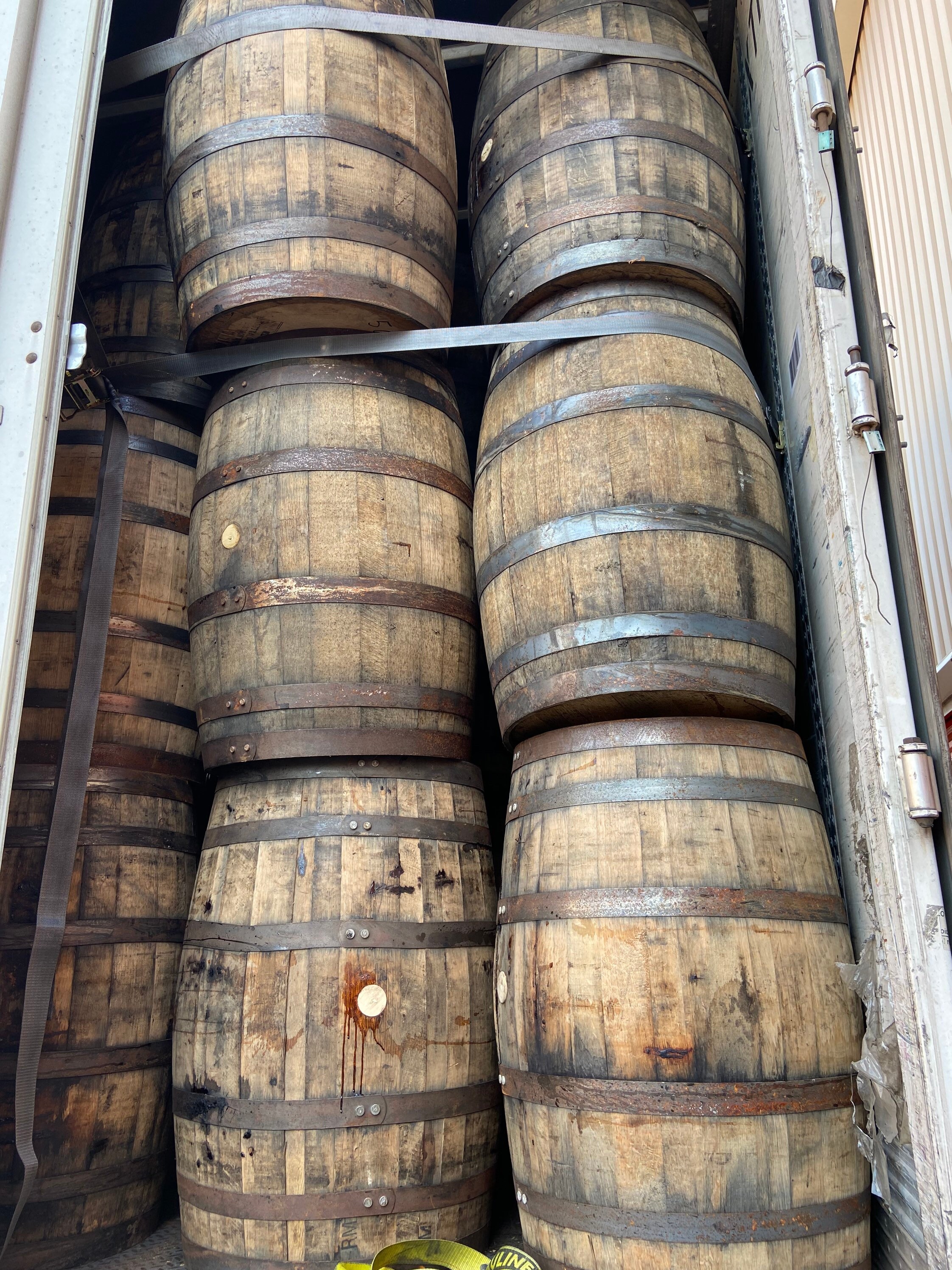 Empty Whiskey Barrels for sale Only 3 left at 60
