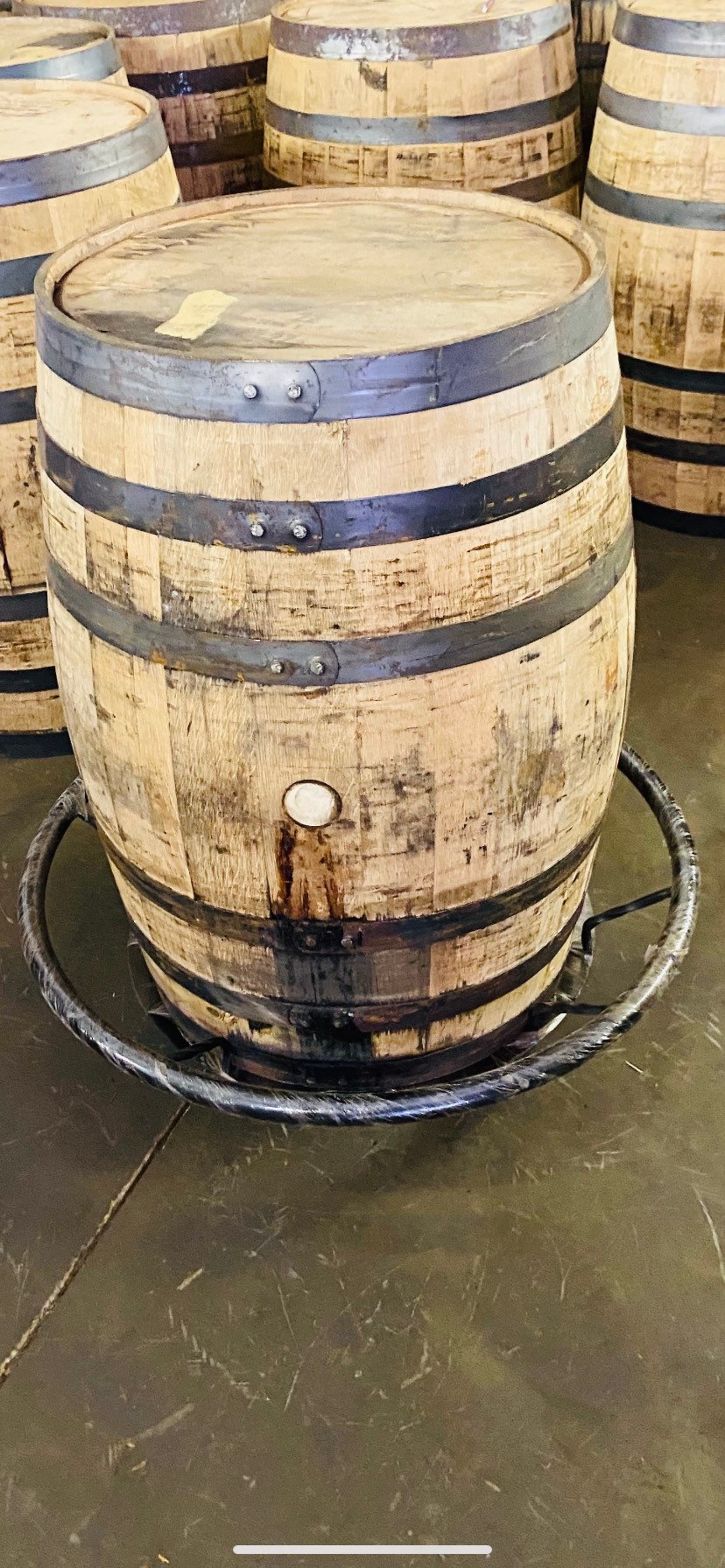 Whiskey Whisky Bourbon Barrel Foot Rail 1 Pc or 2 Pc Etsy