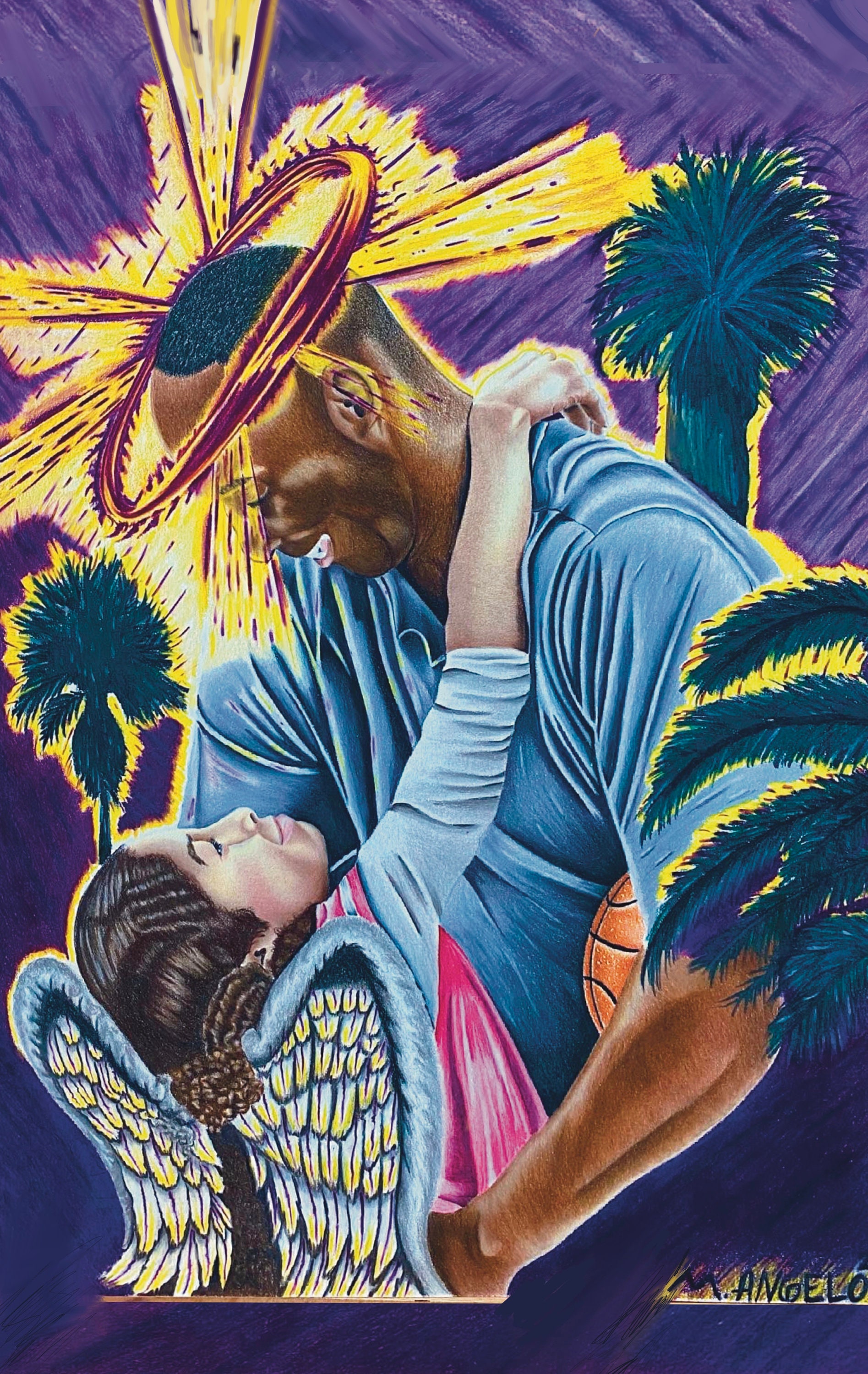 Kobe and Gigi Poster Print - Etsy UK