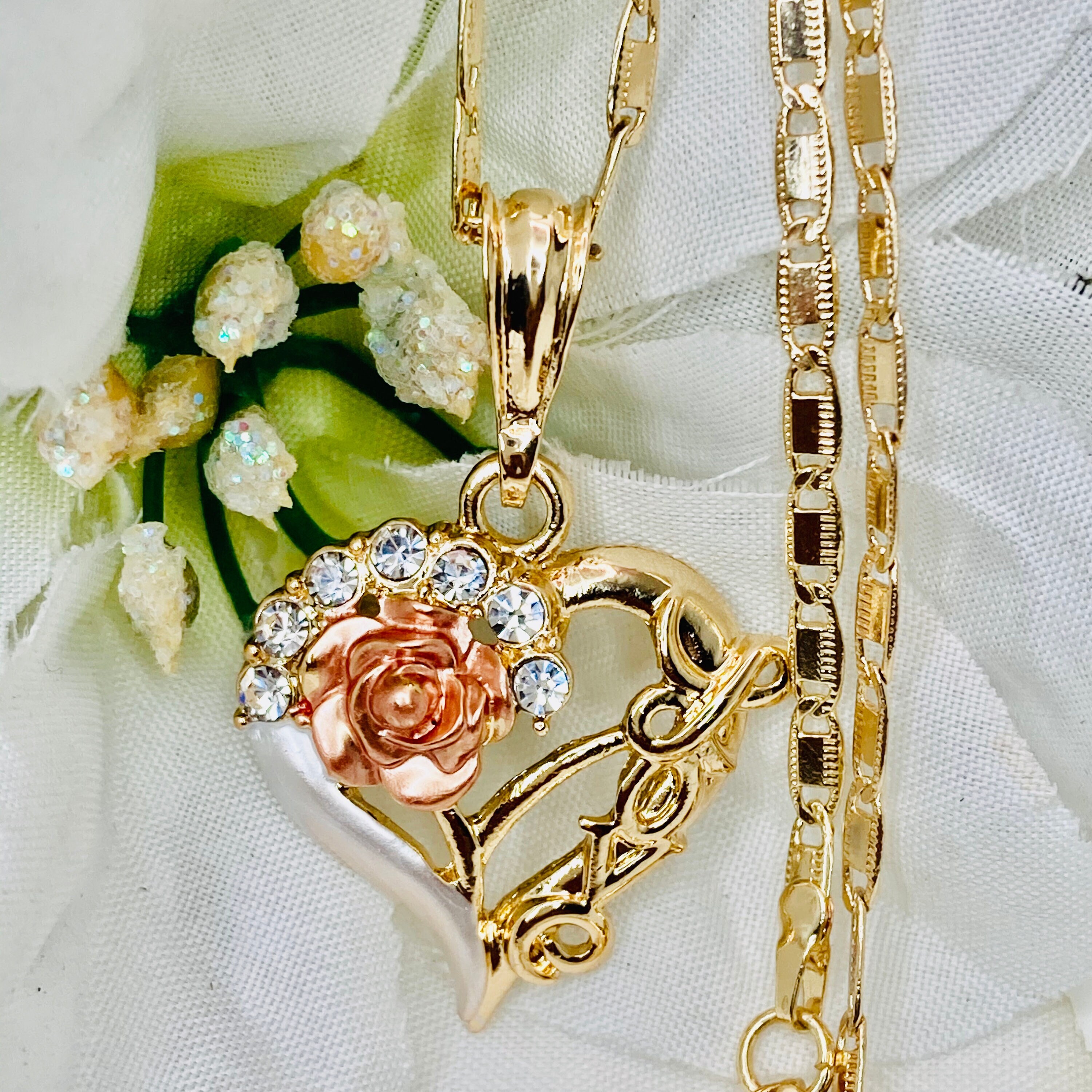 Gold Plated Heart 