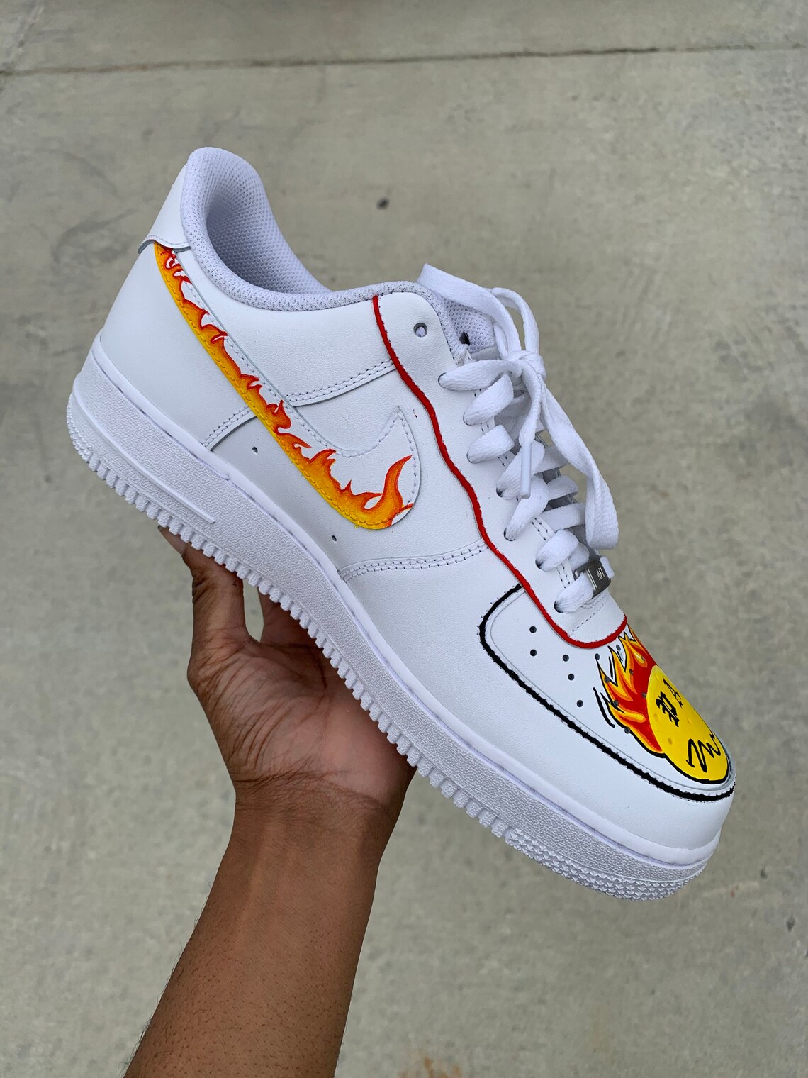 palm angels custom air force 1