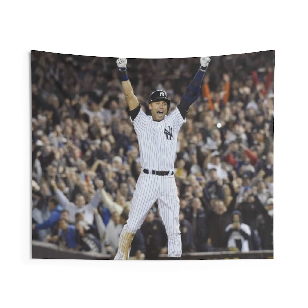 Derek Jeter New York Yankees flag – CollegeWallFlags - The Best College  Dorm Room Flags In The Game