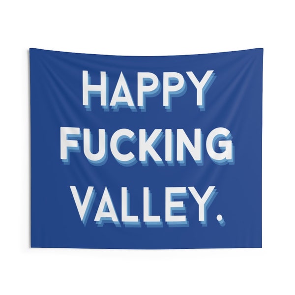 Happy Valley Tapestry, Penn State Happy Valley Tapestry, College Tapestry, Funny Tapestry, We Are Penn State, Penn State Flag