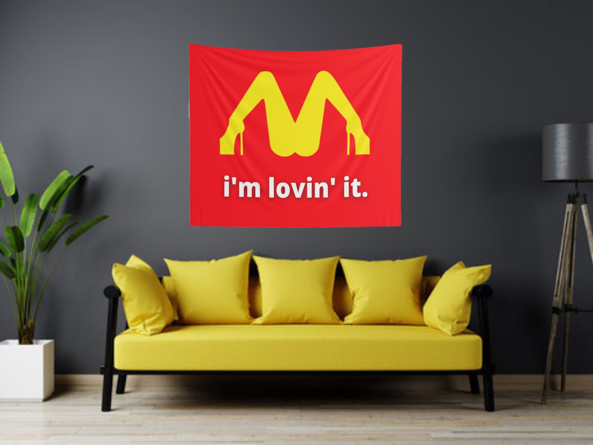 Mcdonalds I'm Lovin It Tapestry Funny Tapestry College - Etsy New Zealand Mcdonalds I'm Lovin It Tapestry Funny Tapestry College - Etsy New Zealand
