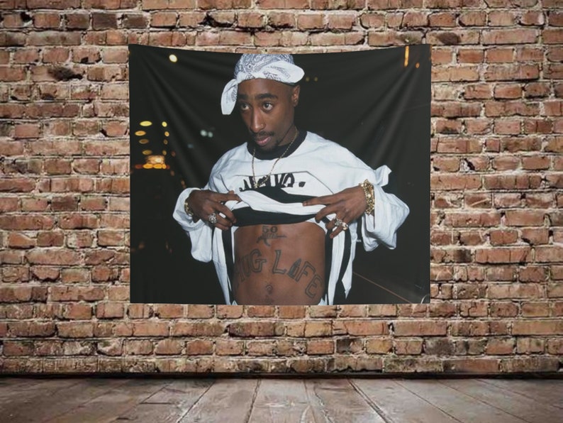 Tupac Shakur Tapestry, Funny Tapestry, College Tapestry, Funny College