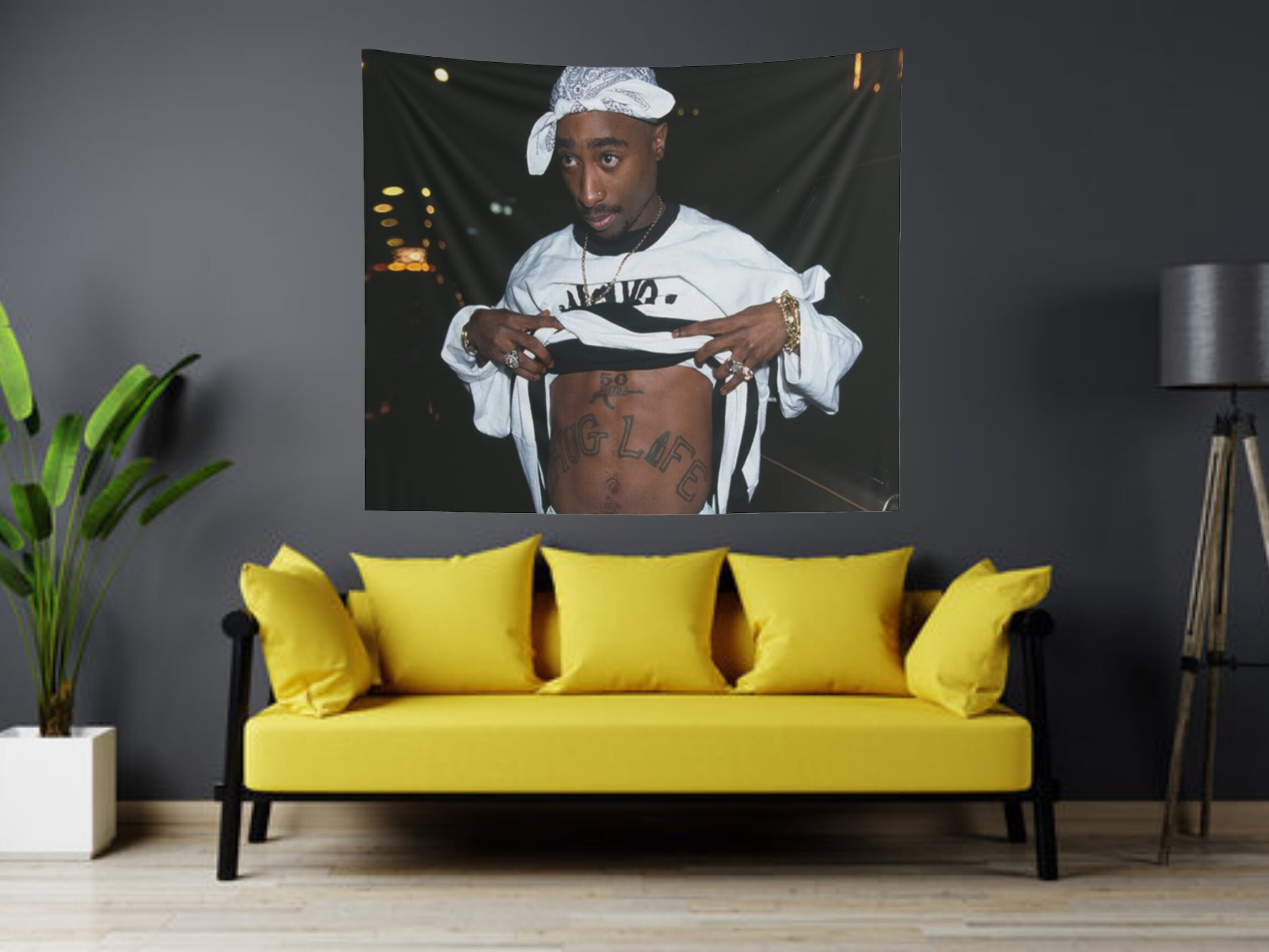 Tupac Shakur Tapestry, Funny Tapestry, College Tapestry, Funny College