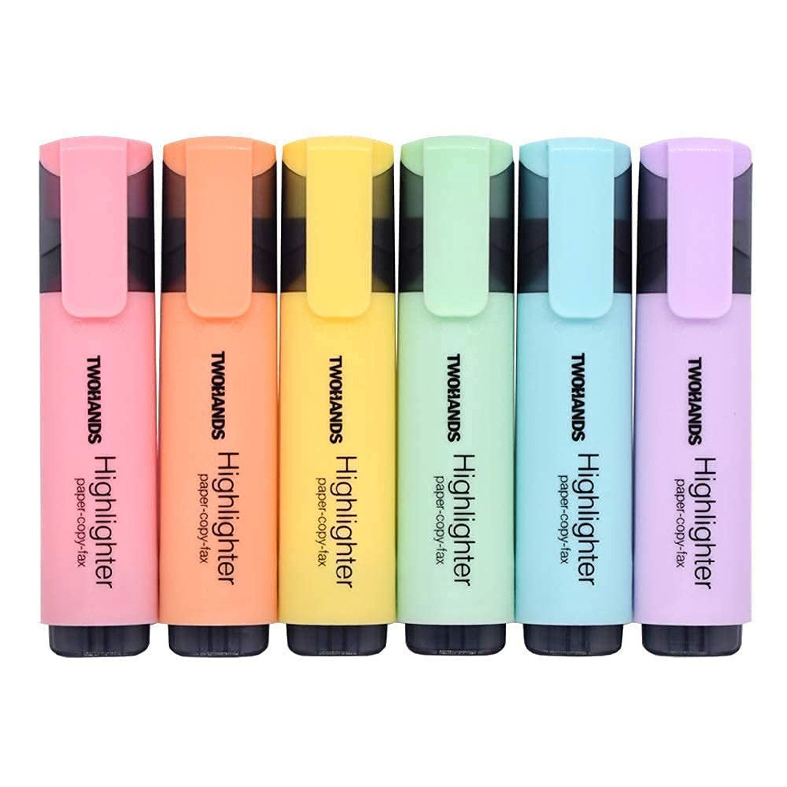 Pastel Rainbow Highlighter Pen Highlighter Marker Pen Study Etsy