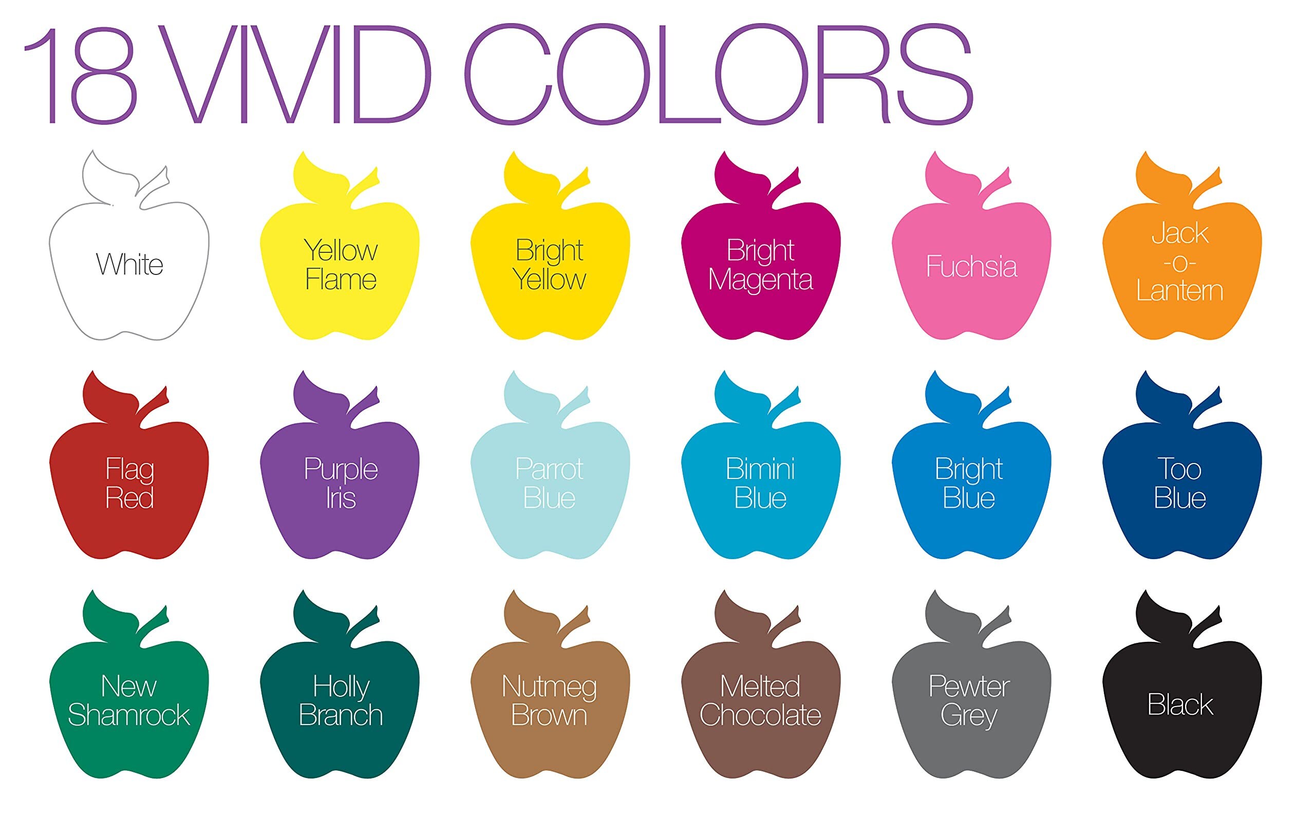 Apple Barrel PROMOABI 18pc Matte Finish Acrylic Craft Paint Etsy