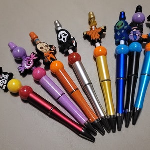 Spooky Beaded Pens