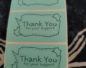 Thank You Sticker Labels