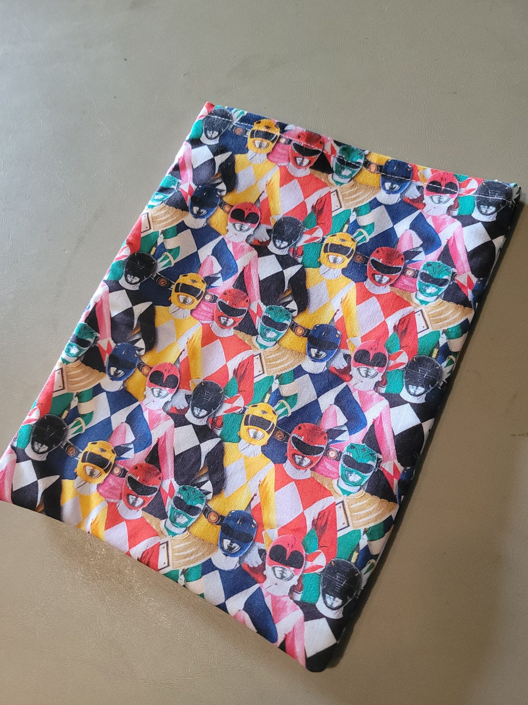 Power Rangers Book Sleeve - Etsy