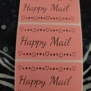 Happy Mail Sticker Labels