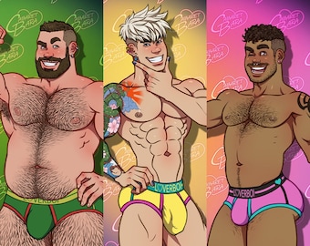 Meet the Cabaret Bara Boys (part 5) • Sexy Bara Art • Gay NSFW