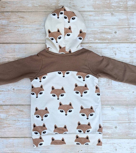 brown hooded sweatshirt toddler