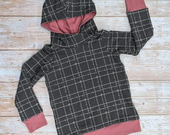 Catholic hoodie for kids, St. Zelie Martin, toddler hoodie with long sleeves, Catholic saint quotes, black hoodie for kids, Catholic clothes