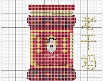 Laoganma Cross-Stitch Pattern