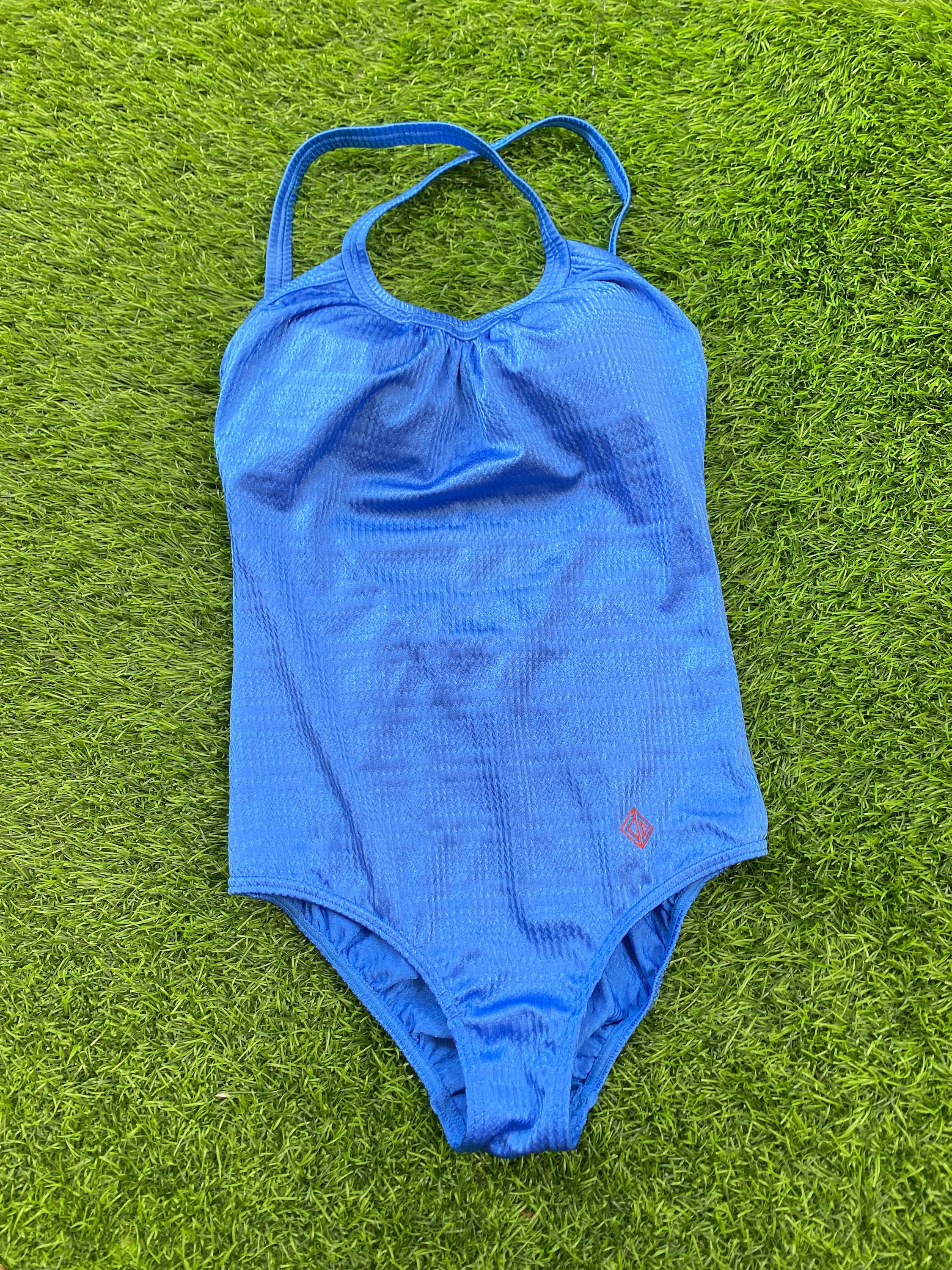 LOUIS VUITTON Vintage LV Monogram Swimwear #36 Swimsuit Brown Polyamide  Rank AB