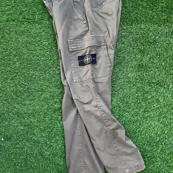 Stone Island Cargo Green Pants