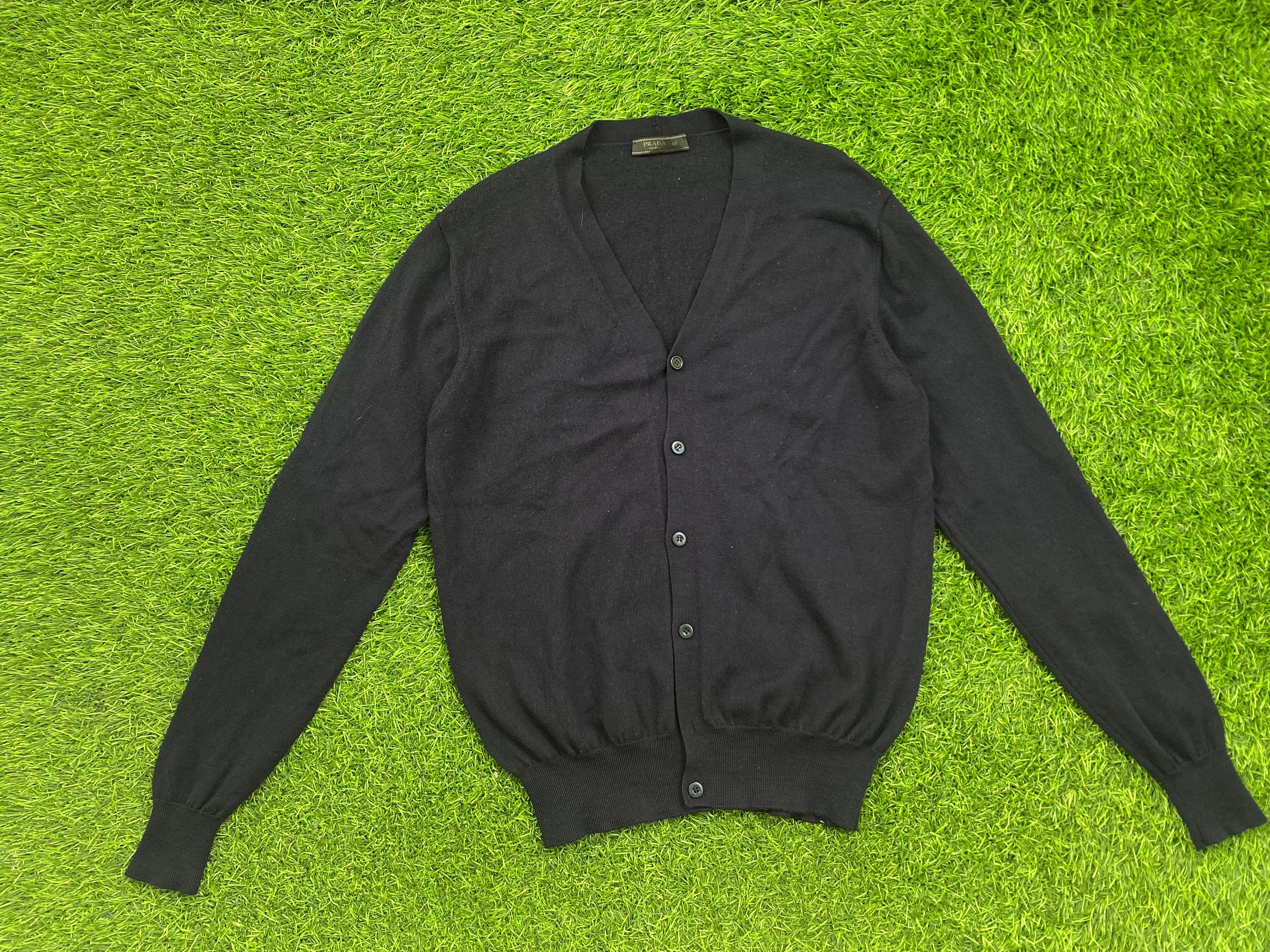 トップス 17ss PRADA archive nylon cardigan 17ss PRADA archive nylon cardigan