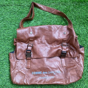 Vintage Comme Des Garcons imitacion cuero Sling Bag Etsy Espana