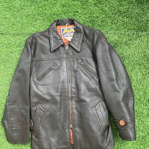 Vintage Avirex Leather Coat Jacket