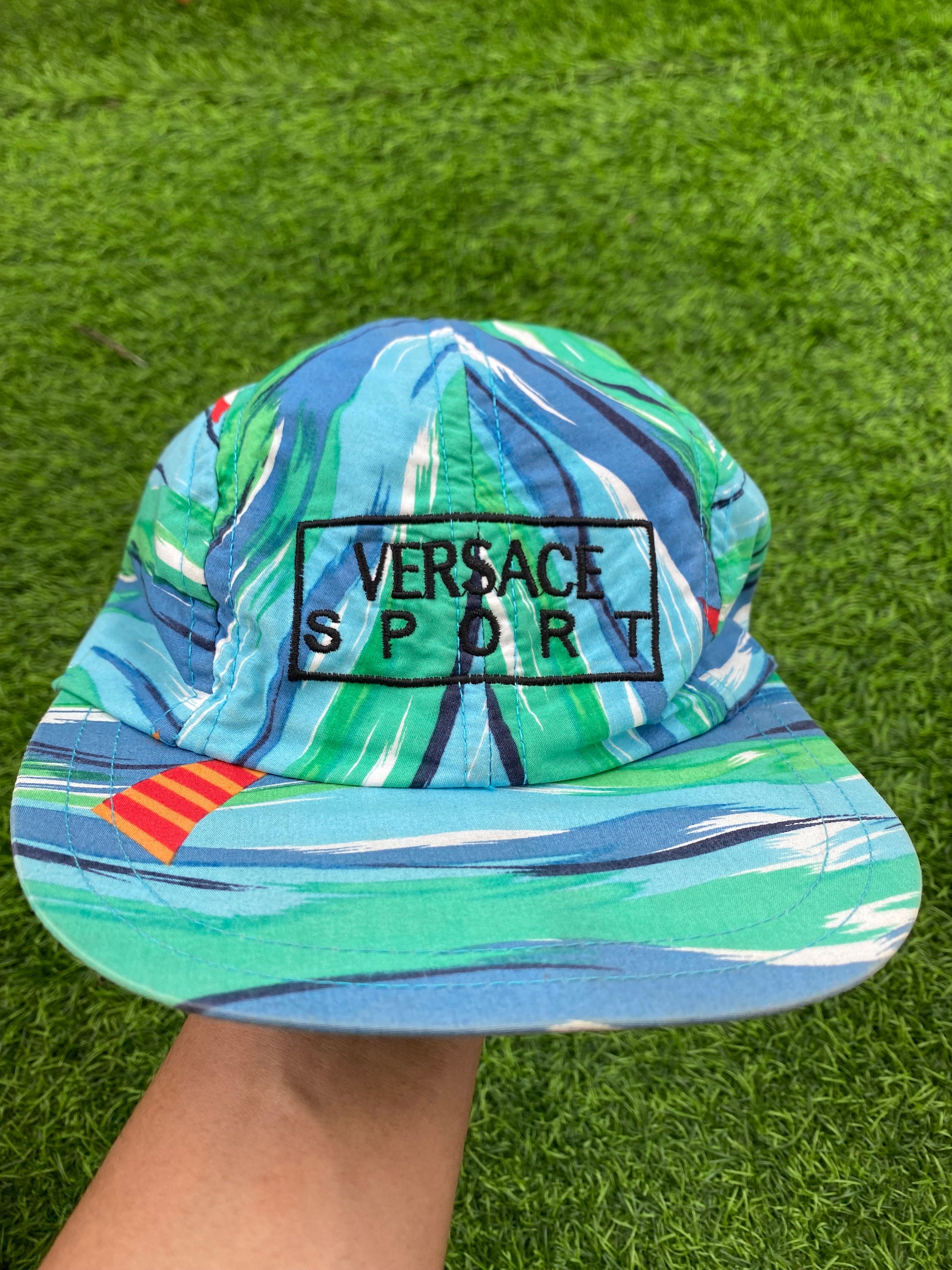 Vintage Versace Sport Caps Spellout - Etsy Israel