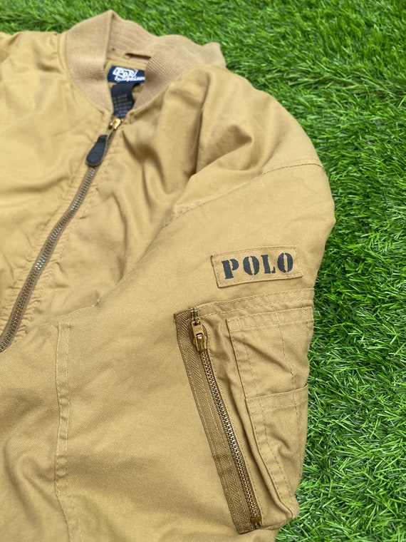 Vintage Polo Ralph Lauren Ma1 Bomber Flying Jacket - Etsy