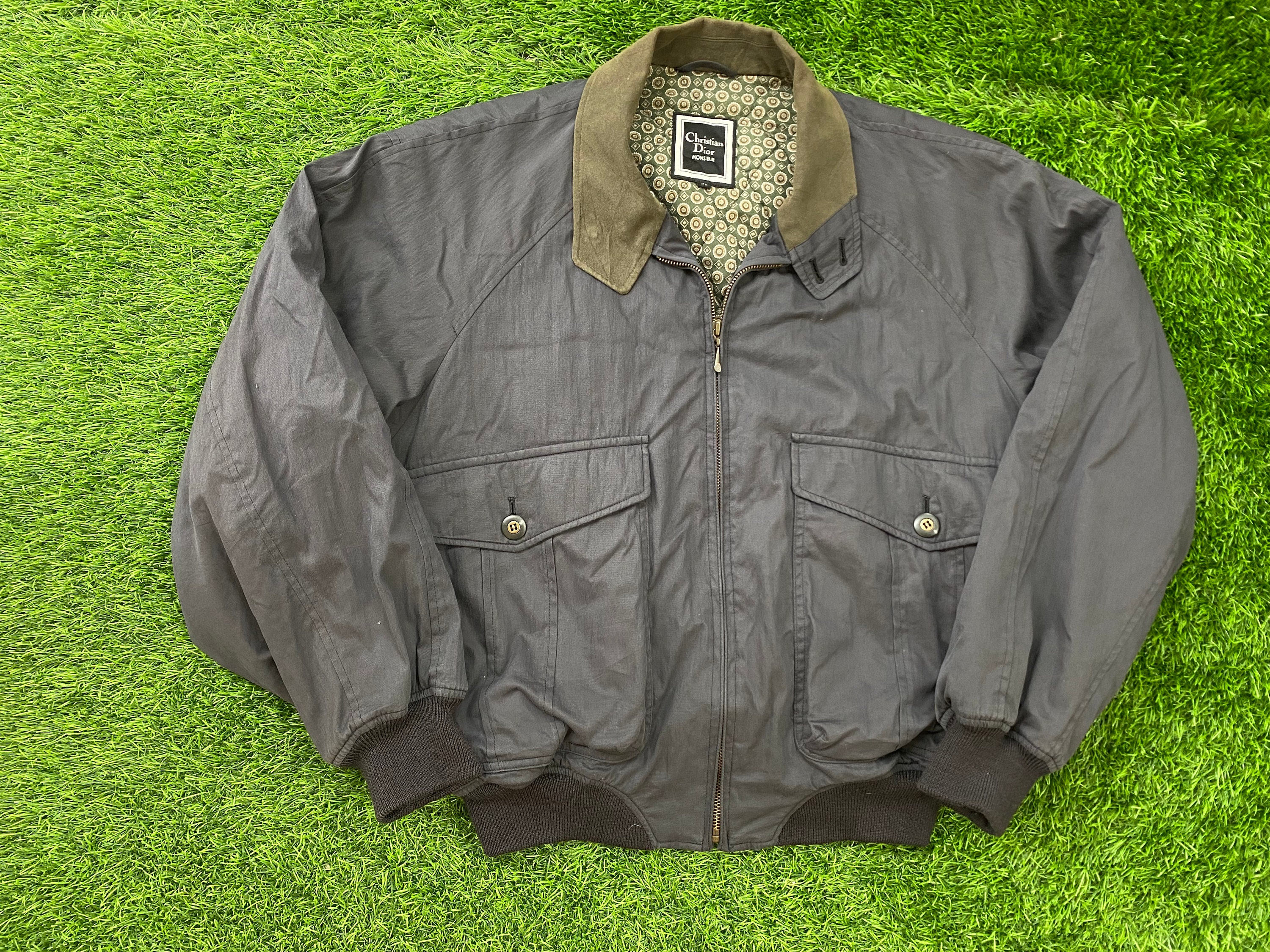 Christian dior bomber clearance jacket
