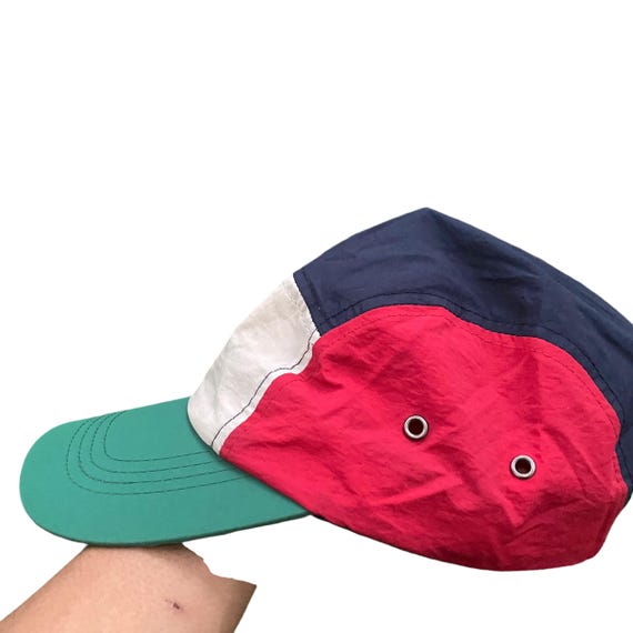 Vintage 90 Polo Ralph Lauren P Wing Stadium 1992 5 Panel Cap