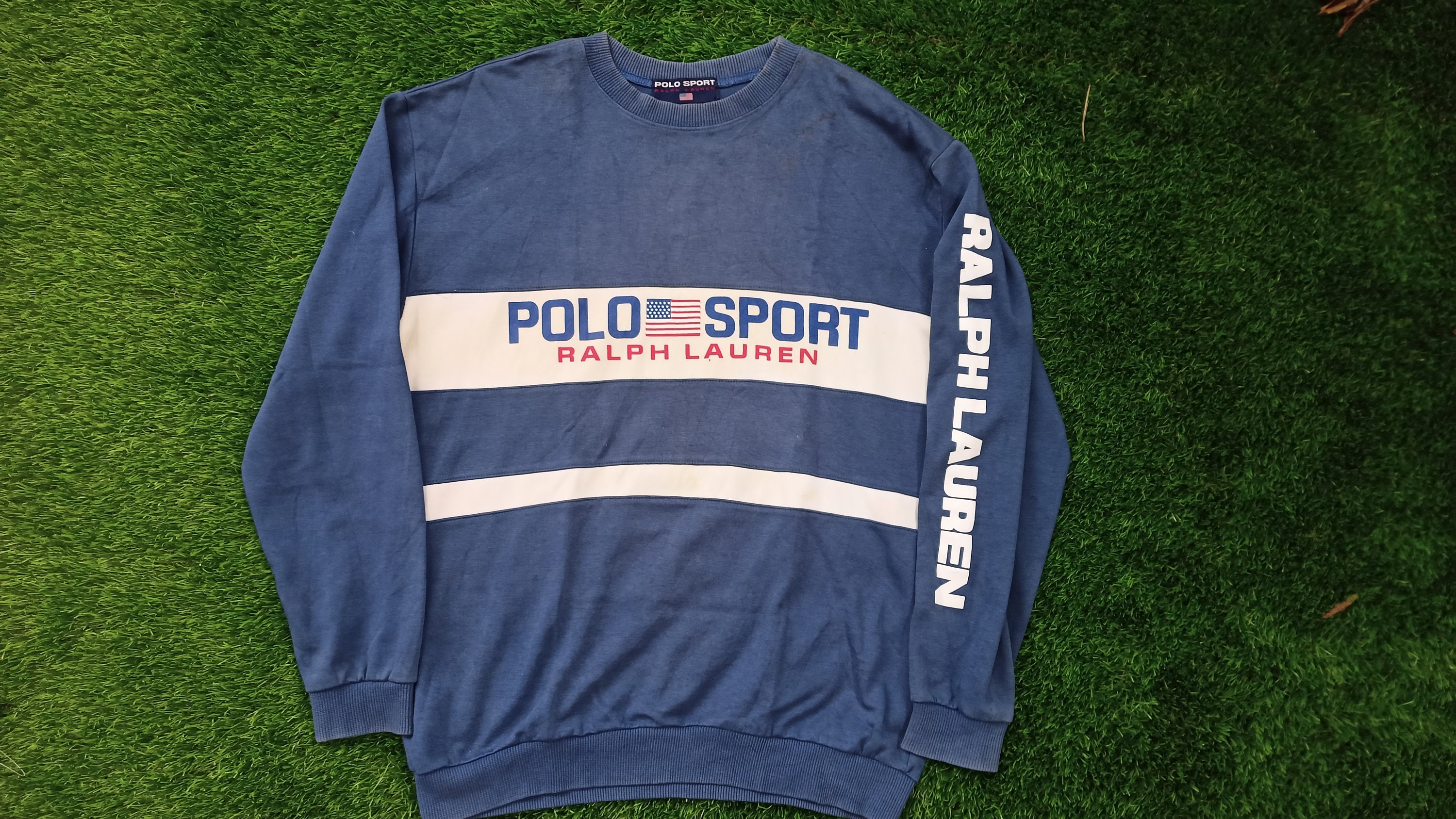 VINTAGE POLO SPORT RALPH LAUREN SWEATSHIRT 1990s SIZE MEDIUM