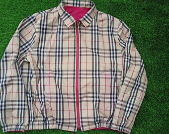 burberry nova check reversible jacket