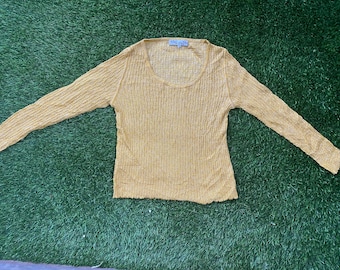 Vintage Christian Dior Longsleeve Zopfmuster