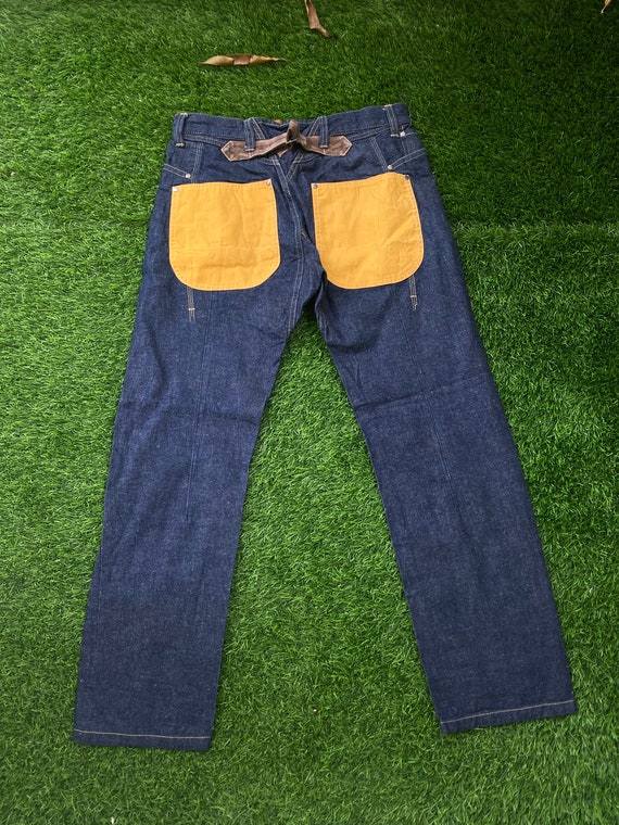 Junya Watanabe Comme Des Garcons Denim Pants Back Buckle - Etsy