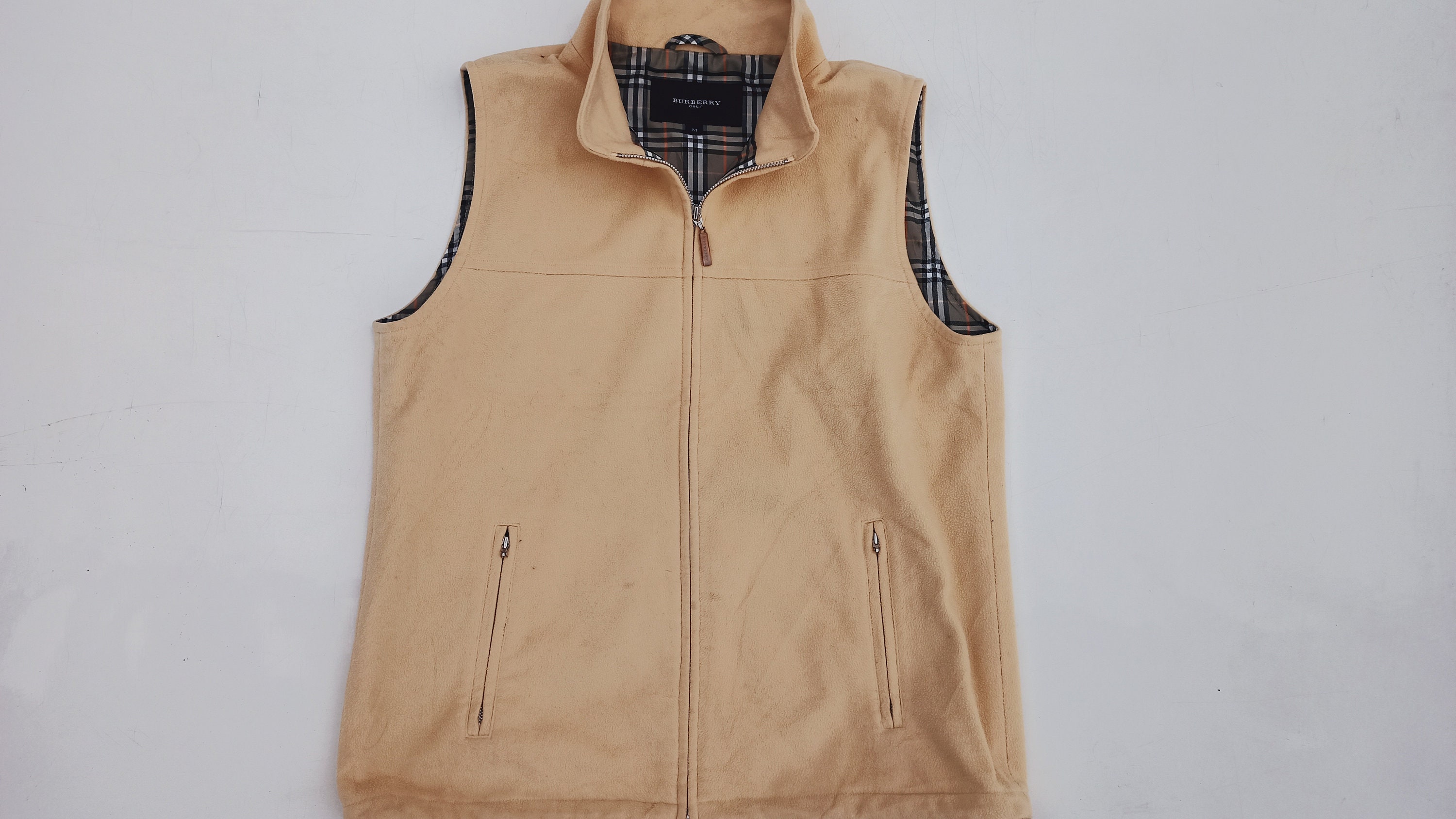 Burberry Vest - Etsy