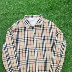 Vintage Burberry Iconic Nova Check Casuals Reversible Jacket Etsy UK
