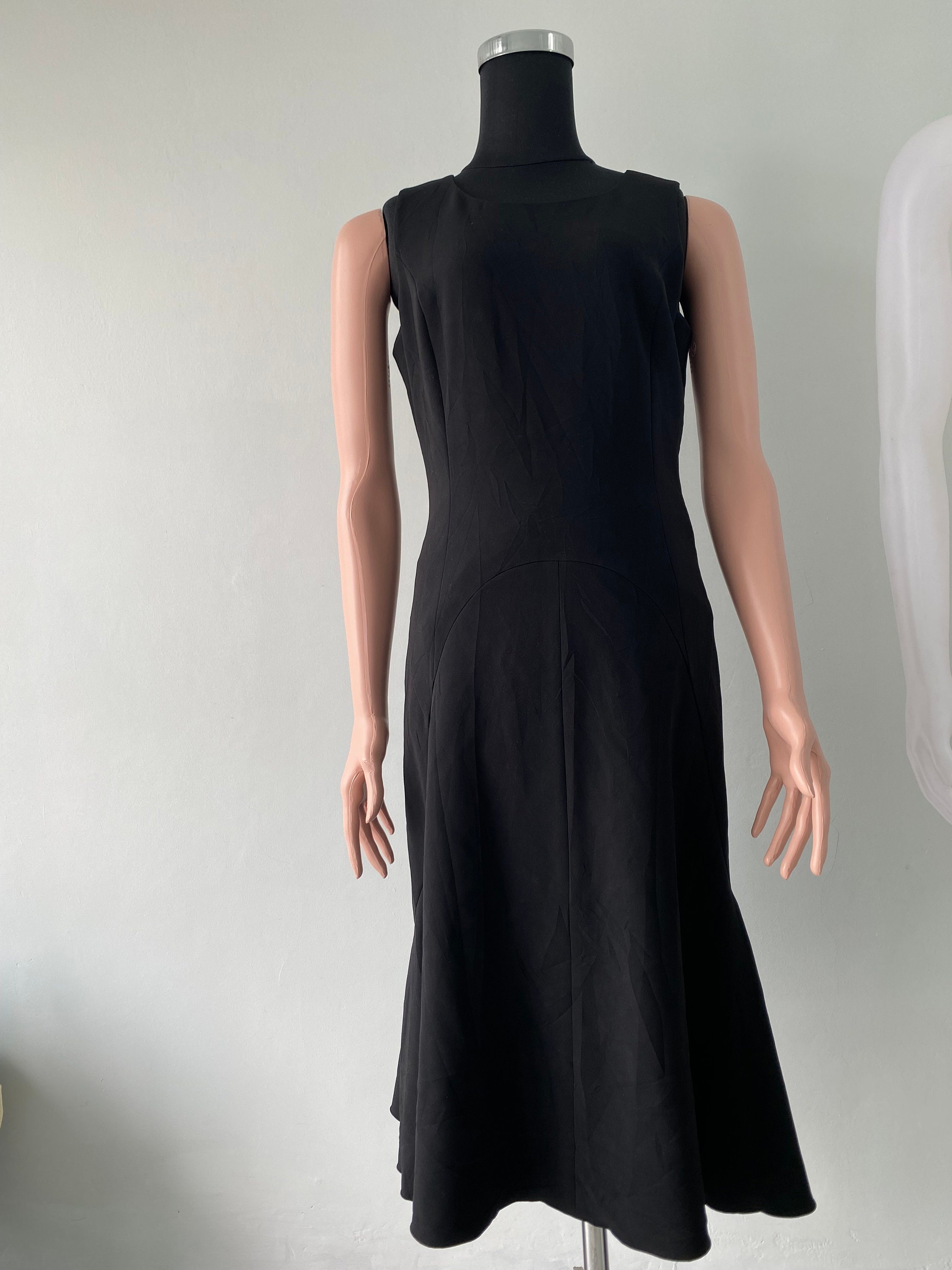 ワンピース GIVENCHY BLACK VISCOSE SLEEVELESS DRESS Givenchy Black Dress Sleeveless - Etsy Canada