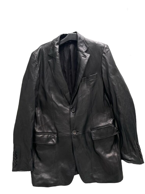 Vintage Gucci Tom Ford Leather Blazer - image 1