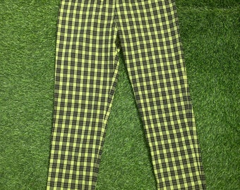 Versace plaid deals pants