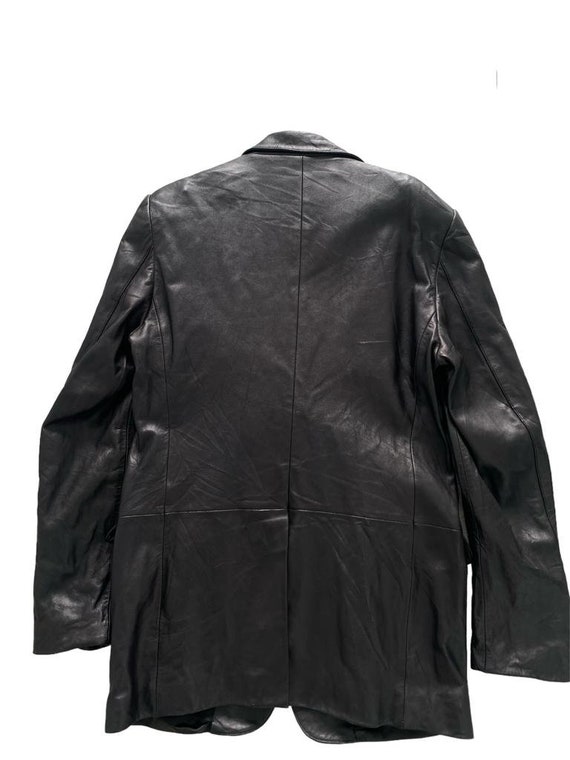 Vintage Gucci Tom Ford Leather Blazer - image 2