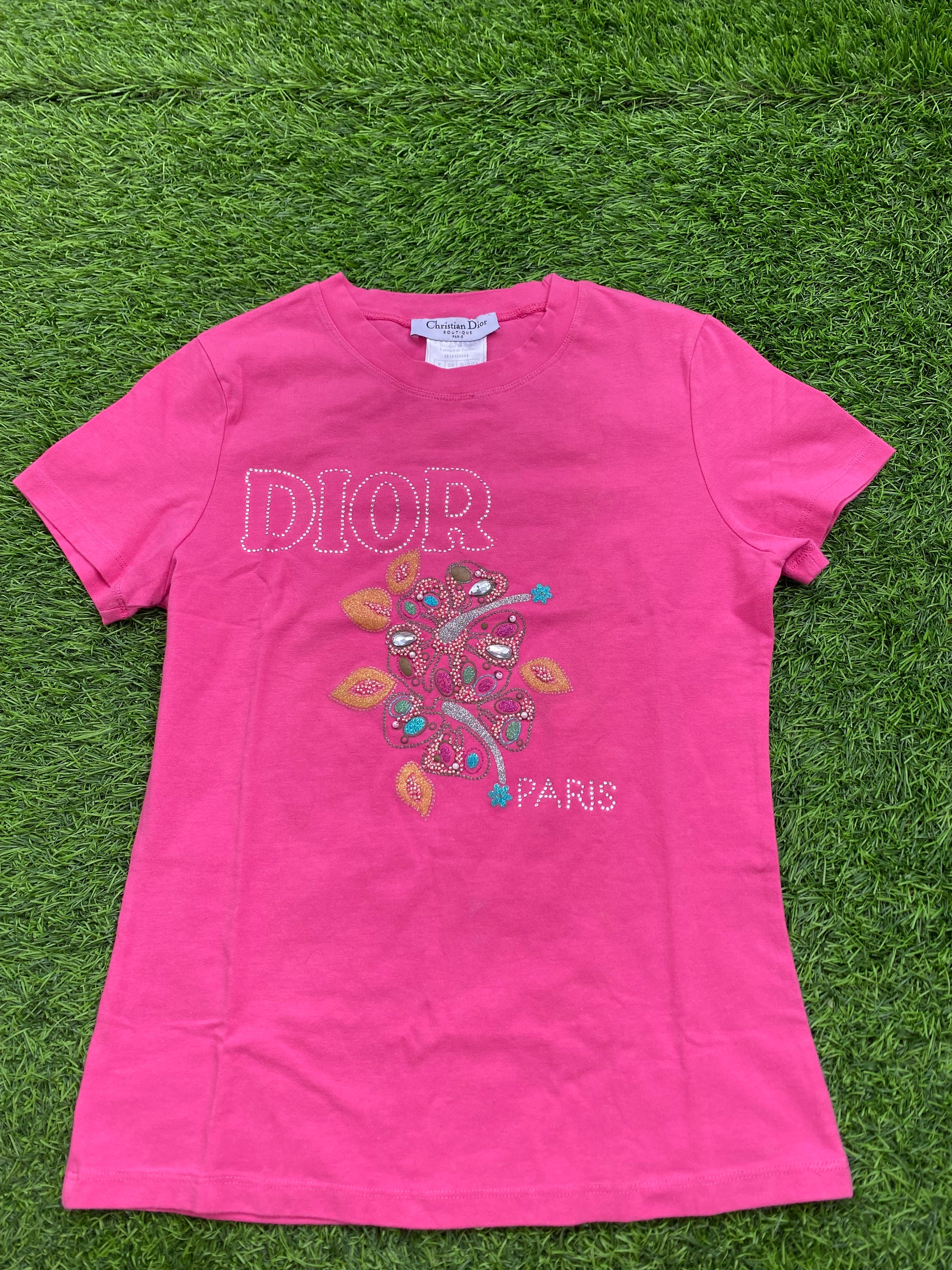 Christian Dior BOUTIQUE J'ADORE T-Shirt Women Size 42 Vintage used  From Japan