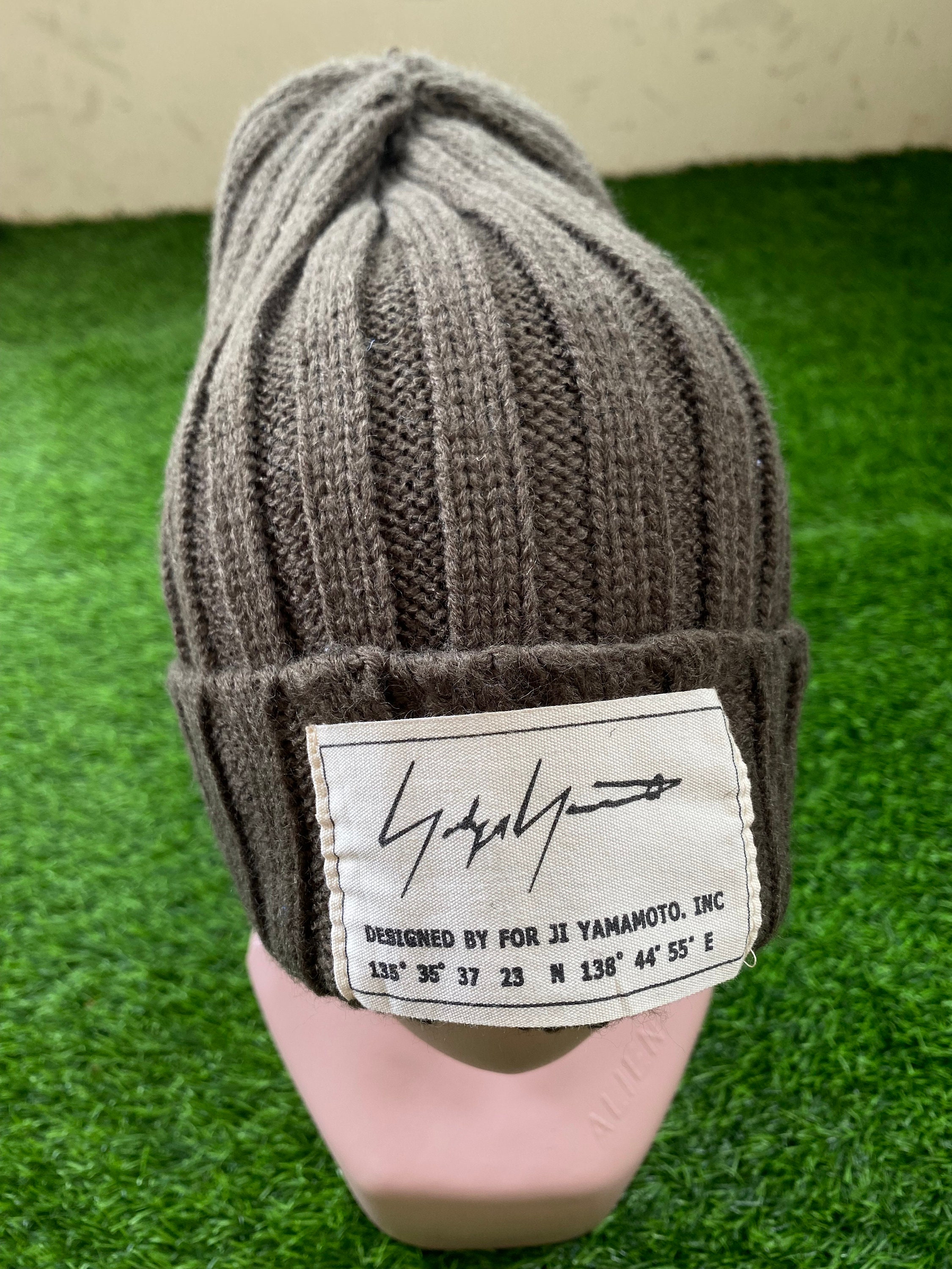 Men Hat Y3 Beanie Knit Hat original JPN LTD collection Yohji